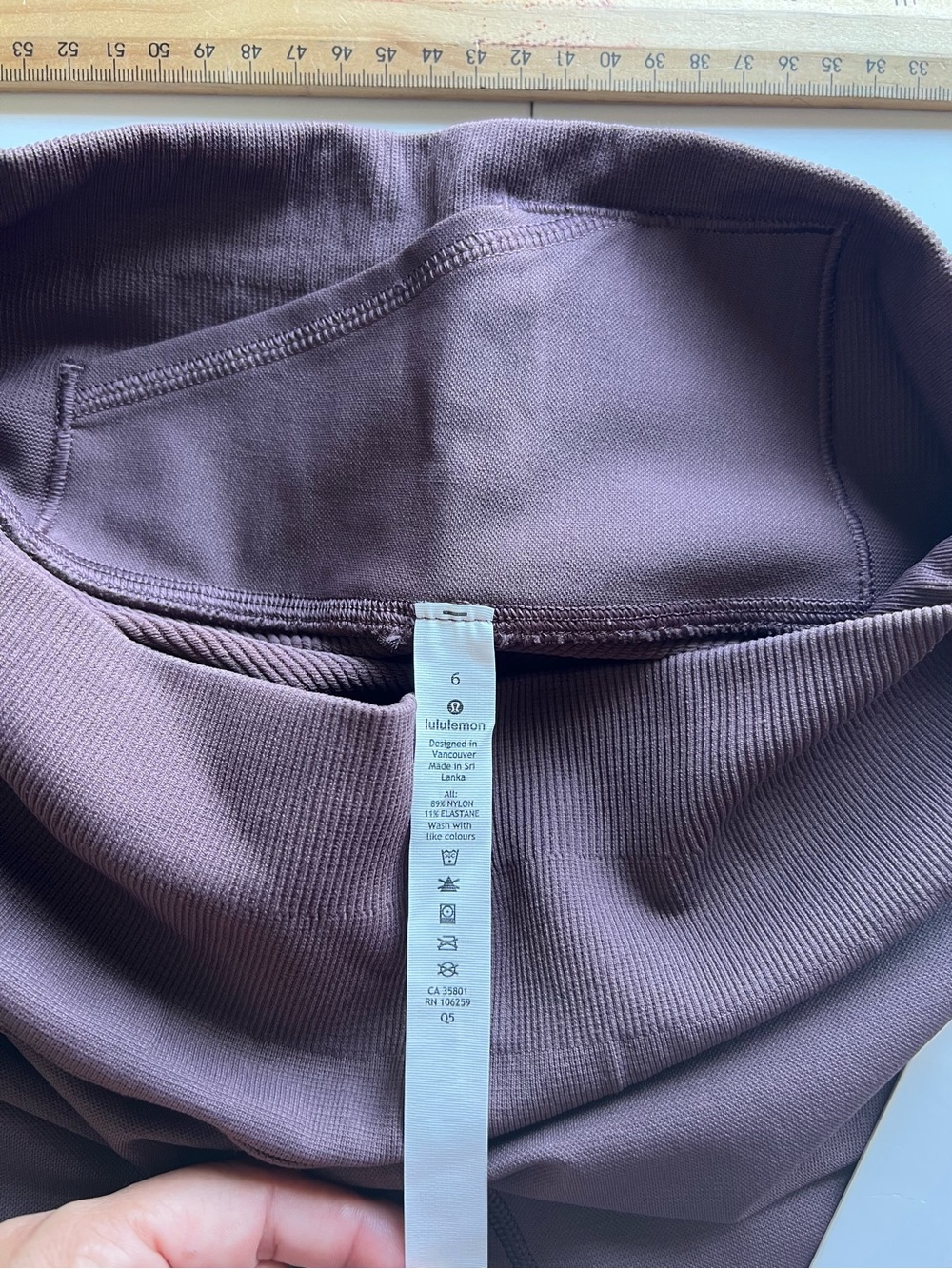 Lululemon For the Chill of It Tight.
Color Cherry Cola. S 6 NWT - Picture 10 of 12